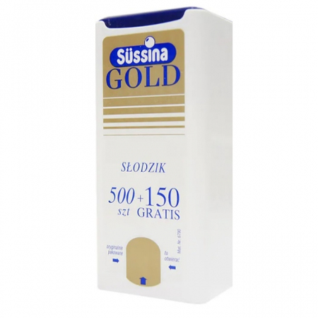 Sussina Gold słodzik 500 szt. + 150 szt.