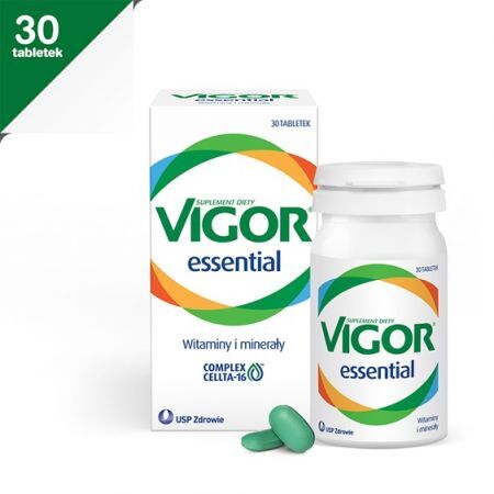 Vigor Essential 30 tabletek / Witaminy i minerały