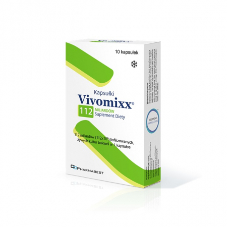 Vivomixx 112 probiotyk kapsułki, 10 szt.