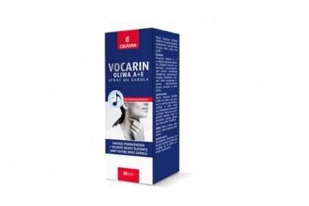 Vocarin Oliwa A+E spray do gardła 30 ml