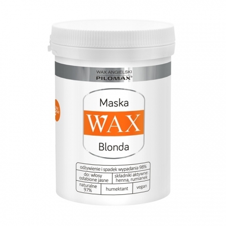 WAX Pilomax BLONDA Regenerująca maska do włosów jasnych 240 ml