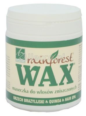 WAX RAINFOREST Maseczka do włosów zniszczonych 250 ml