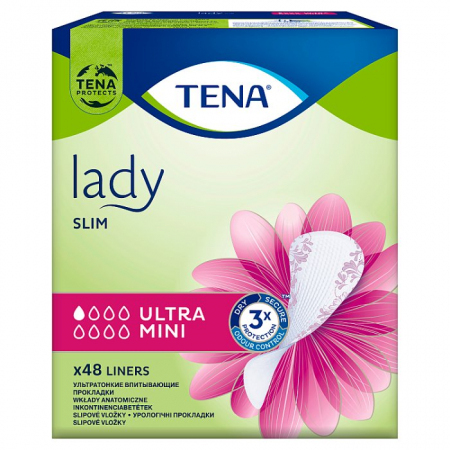 Wkładki TENA Lady Slim Ultra Mini 48 sztuk