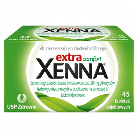 Xenna extra comfort 45 tabletek / zaparcia