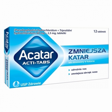 Acatar Acti-Tabs 12 tabletek