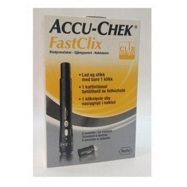 Accu-Chek Fastclix nakłuwacz 1 szt. + 6 lancetów