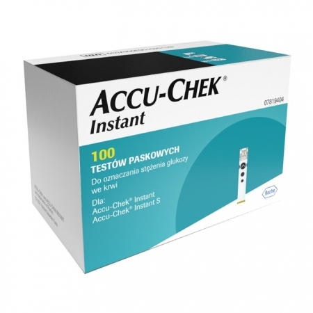 Accu-Chek Instant paski testowe do glukometru, 100 szt.