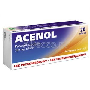 Acenol 300mg 20 tabl.