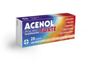 Acenol Forte 500 mg 20 tabl.