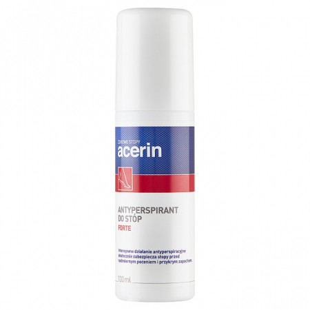 ACERIN FORTE ANTYPERSPIRANT Dezodorant przeciw poceniu się stóp 100 ml