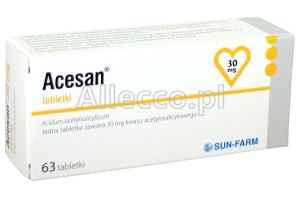 Acesan 30 mg 63 tabl.