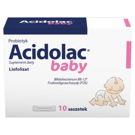 Acidolac baby 10 saszetek z proszkiem do sporządzenia zawiesiny / Probiotyk