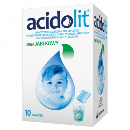 Acidolit (smak jabłkowy) 10 sasz.