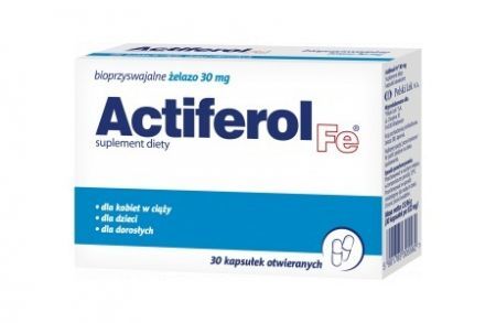 Actiferol FE 30 mg 30 kapsułek otwieranych