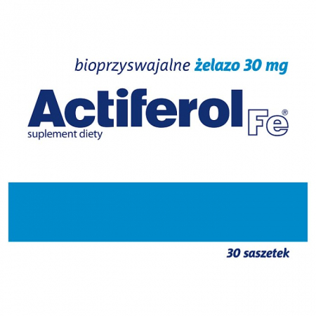 Actiferol FE 30 mg 30 saszetek z proszkiem do sporządzenia roztworu