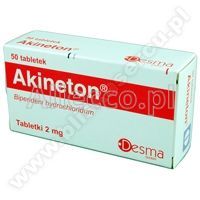 Akineton 2mg 50 tabletek