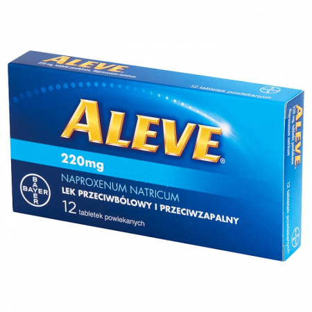 Aleve 220 mg 12 tabletek powlekanych