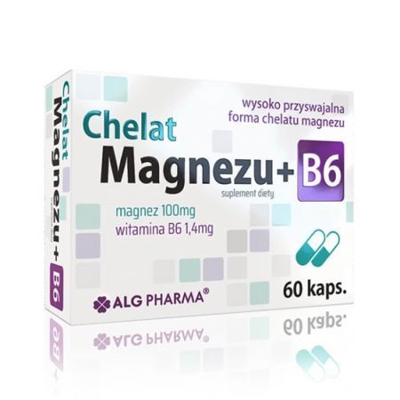 ALG PHARMA Chelat Magnezu+B6 60 kapsułek
