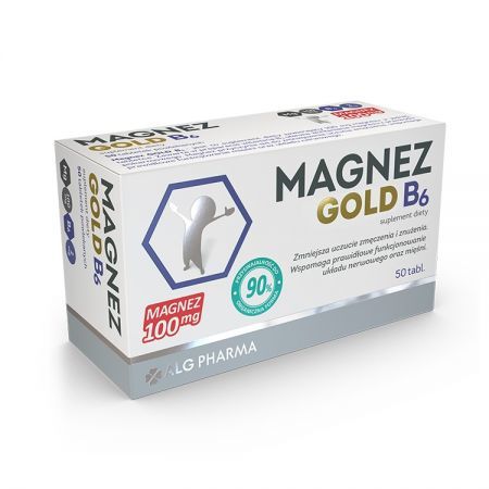 ALG PHARMA Magnez Gold B6 50 tabletek