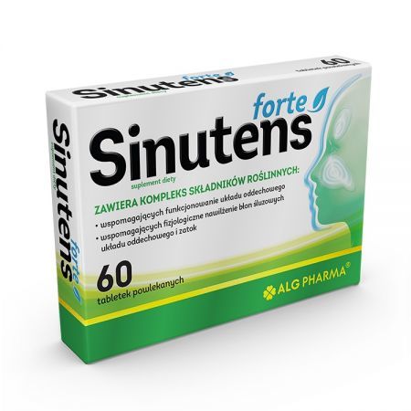 ALG PHARMA Sinutens Forte 60 tabletek powlekanych