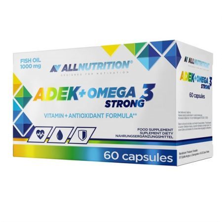 ALLNUTRITION Adek+Omega3 Strong 60 kapsułek