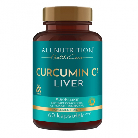 Allnutrition Health Care Curcumin C3 Liver kapsułki, 60 szt.
