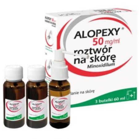 Alopexy 5% roztwór na skórę 3x60 ml