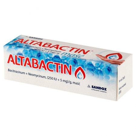 Altabactin maść 5 g/Trudno gojące rany