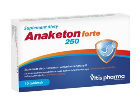 Anaketon Forte 250 10 tabletek