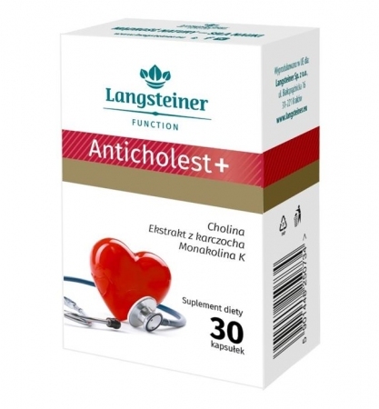 Anticholest+ 30 kapsułek