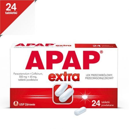Apap Extra 24 tabletek powlekanych