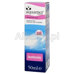 Aquamer Isotonic aerozol do nosa 50 ml