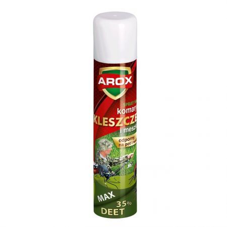 AROX Spray Deet MAX 35 % na kleszcze, komary i meszki 90 ml