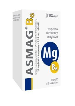 Asmag B 50 tabletek
