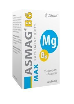 Asmag B6 MAX 50 tabletek