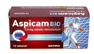 Aspicam BIO 7,5 mg 10 tabl.