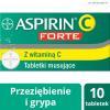 Aspirin C Forte 10 tabletek musujących / Przeziębienie