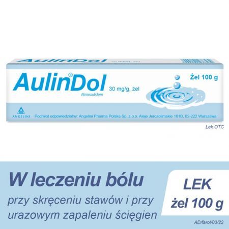 AulinDol 30mg/g żel 100 g