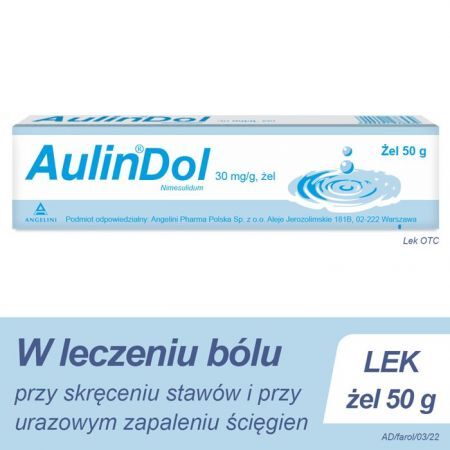 AulinDol 30mg/g żel 50 g