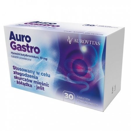AuroGastro 10 mg tabletki powlekane, 30 szt.