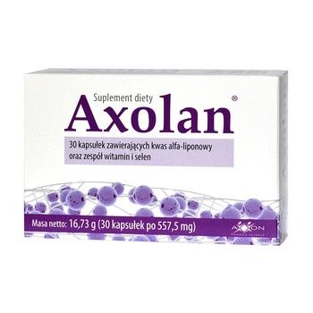 Axolan 30 kapsułek / Kwas alfa-liponowy