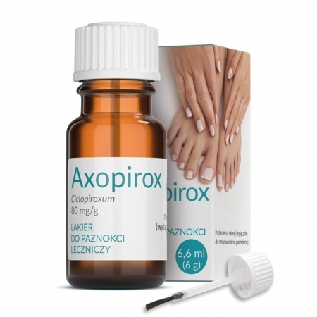 Axopirox 80 mg/g lakier do paznokci leczniczy 6,6 ml