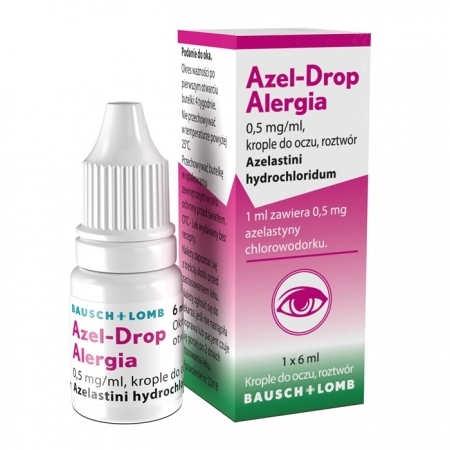 Azel-Drop Alergia krople do oczu, 6 ml