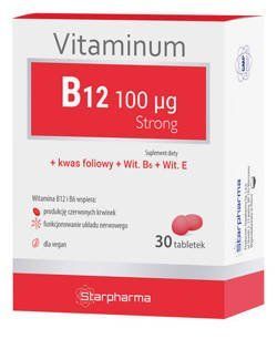 B12 Strong 100 ug 30 tabletek