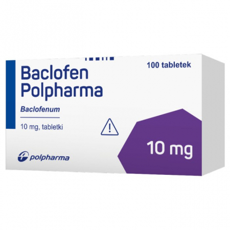 Baclofen 10mg 100 tabletek