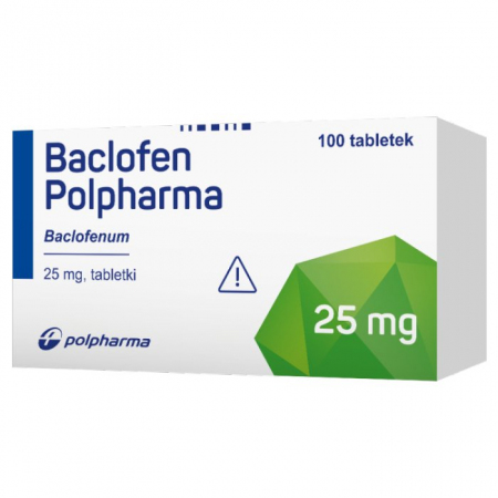 Baclofen 25 mg 100 tabletki