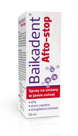 Baikadent Afto-Stop spray 30ml