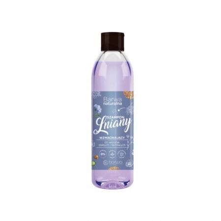 BARWA Naturalna wzmacniający szampon Lniany 300 ml