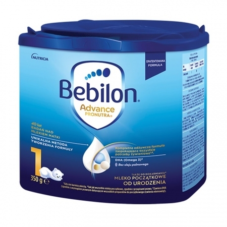 Bebilon 1 Advance Pronutra Mleko początkowe od urodzenia 350 g