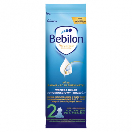 Bebilon 2 Advance Pronutra mleko następne po 6 miesiącu 1 sasz. (29,4 g)